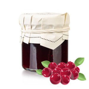 Naturalna mini konfitura żurawinowa produkt polski