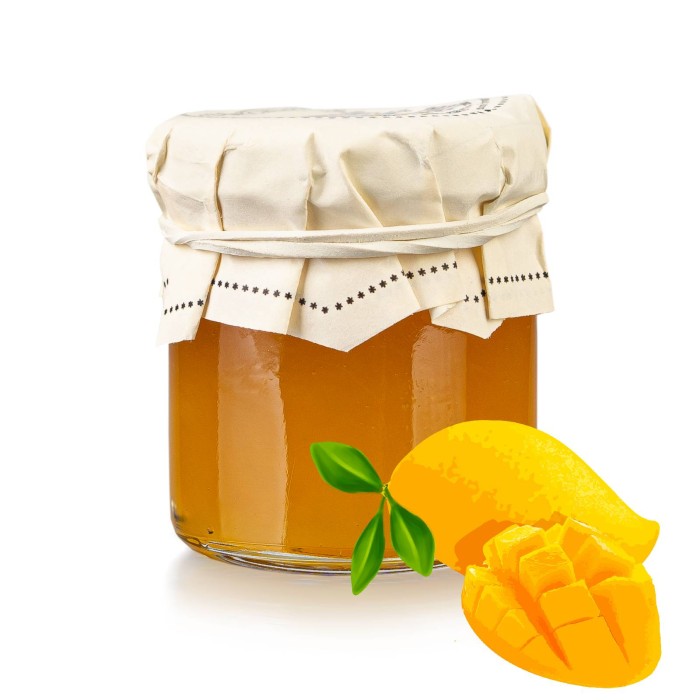 Naturalna mini konfitura z owoców mango bez konserwantów produkt polski