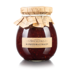 Naturalna konfitura z owoców malin bez konserwantów produkt polski