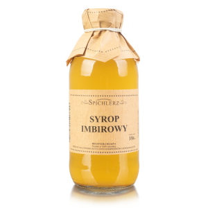 Naturalny dodatek imbirowy do wody i deserów bez sztucznych barwników
