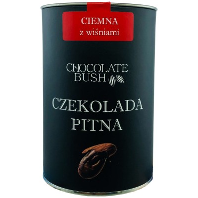 Czekolada pitna gorzka 70% z wiśnią liofilizowaną 200g