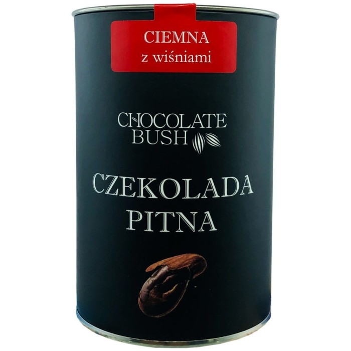 Czekolada pitna gorzka 70% z wiśnią liofilizowaną 200g