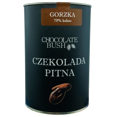 Czekolada pitna gorzka 70% w proszku 200g