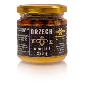 Orzechy włoskie i laskowe w naturalnym miodzie bez konserwantów produkt polski