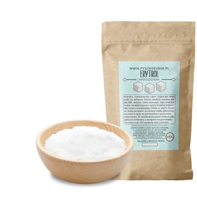 Erytrol naturalny słodzik bez kalorii 200g