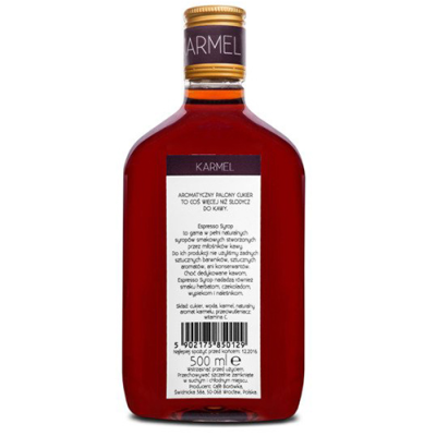 Syrop karmelowy do kawy i deserów 500 ml