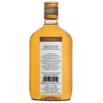 Syrop cynamonowy do kawy i deserów 500 ml