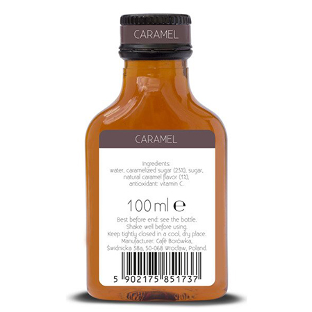 Syrop karmelowy do kawy i deserów 100 ml
