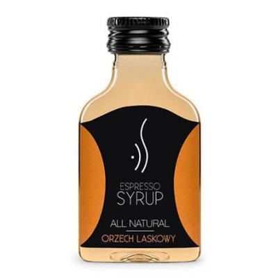 Syrop orzech laskowy do kawy i deserów 100 ml