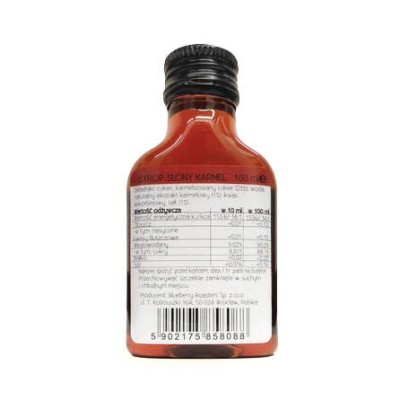 Syrop słony karmel do kawy i deserów 100 ml