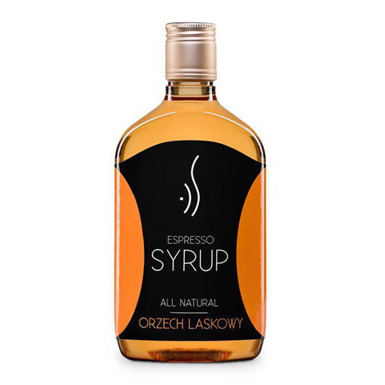 Syrop orzech laskowy do kawy i deserów 500 ml