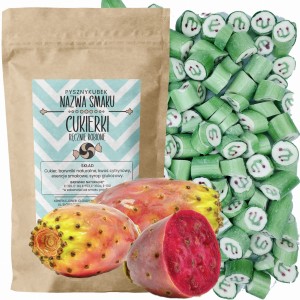 Ręcznie robione cukierki o smaku kaktusa 100g