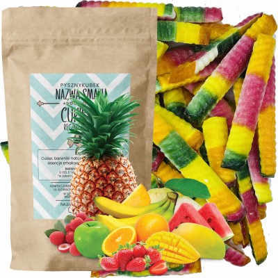 Ręcznie robione cukierki owocowe mix smaków