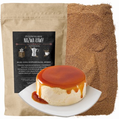 Kawa rozpuszczalna smakowa Creme Brulee sklep PysznyKubek