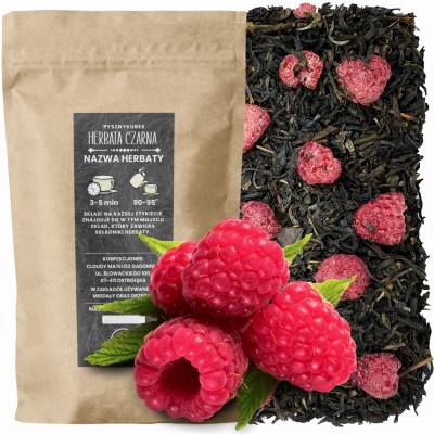 Klasyczna czarna herbata liściasta Earl Grey Dotyk Anioła w eleganckim opakowaniu