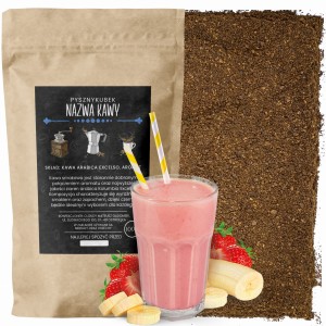 Kawa mielona smakowa Shake Truskawkowy sklep PysznyKubek