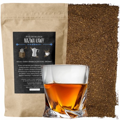 Kawa mielona smakowa Irish Whisky sklep PysznyKubek