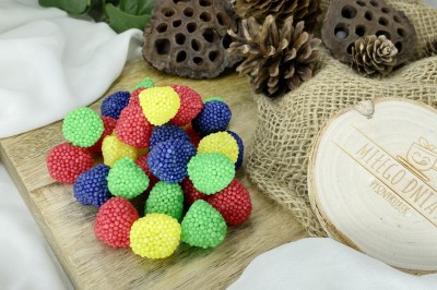 Słodkie malinki żelkowe polskiej produkcji 120g