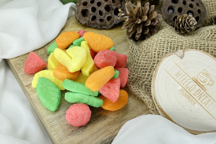Miękkie żelki pianki owocowe w torebce 120g