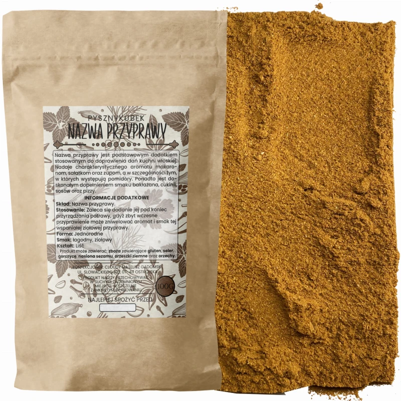 Przyprawa Garam Masala w opakowaniu strunowym