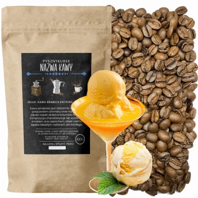 Kawa Arabica o smaku likieru jajecznego
