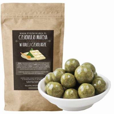 Czekokulki z herbatą Matcha z manufaktury