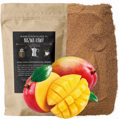 Kawa rozpuszczalna smakowa Mango sklep PysznyKubek