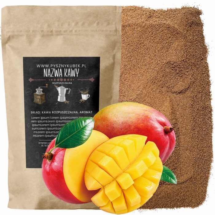 Kawa rozpuszczalna smakowa Mango sklep PysznyKubek