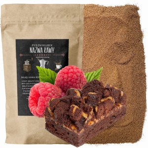 Kawa rozpuszczalna smakowa Malinowe Brownie sklep PysznyKubek