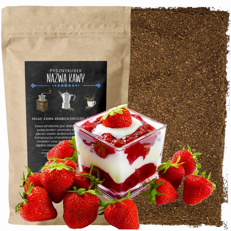 Kawa rozpuszczalna smakowa Panna Cotta sklep PysznyKubek