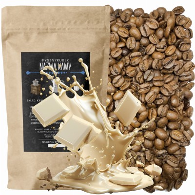 Kawa Arabica o smaku białej czekolady