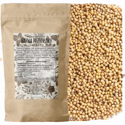 Gorczyca biała ziarno naturalna 100 g