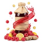 Syrop Malinowy z cytryną i imbirem 300ml