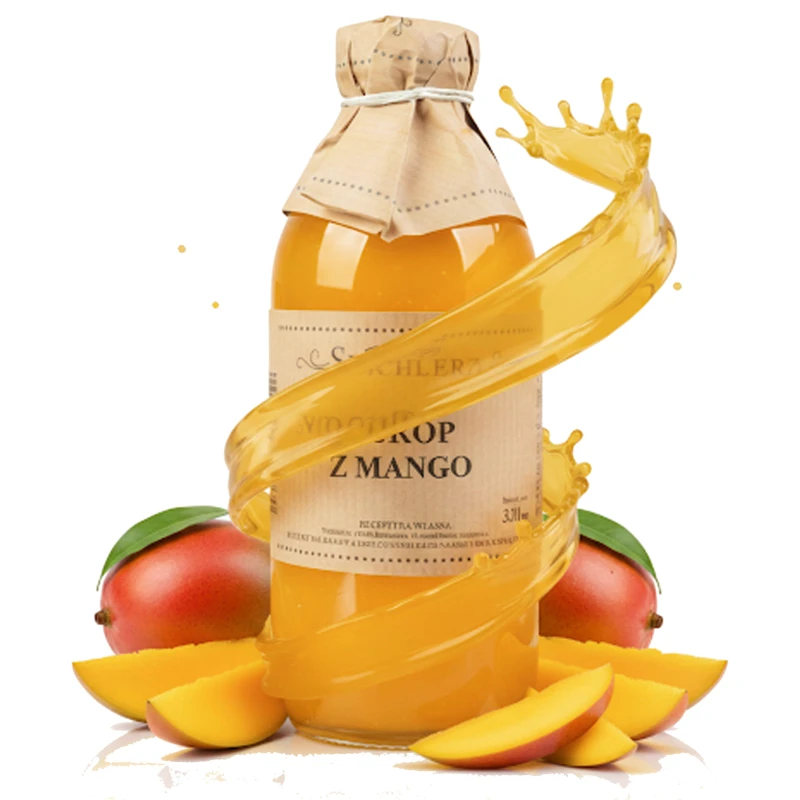 Naturalny syrop z owoców mango bez dodatku wody produkt polski