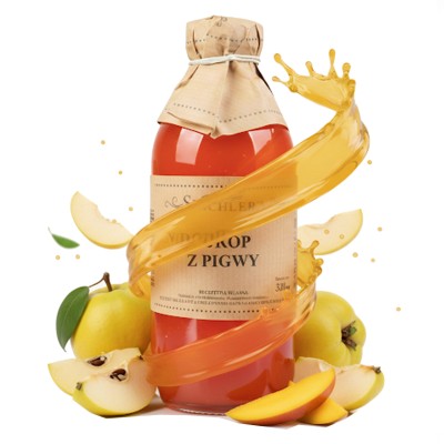 Naturalny syrop z pigwy PysznyKubek do herbaty