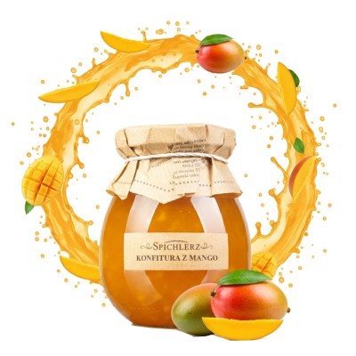 Konfitura z mango PysznyKubek słoik trzysta gramów