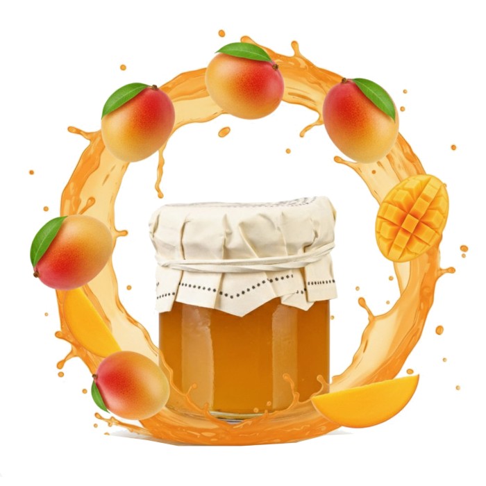 Mini konfitura z mango PysznyKubek słoiczek czterdzieści gramów