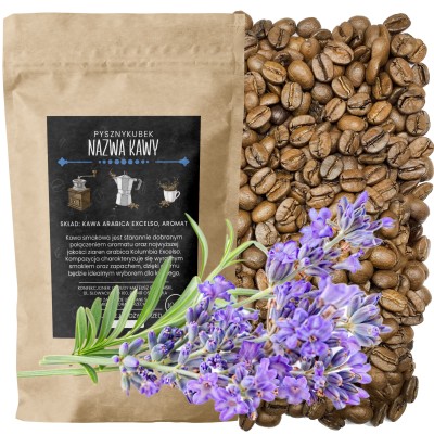 Aksamitna kawa Arabica z nutą lawendy