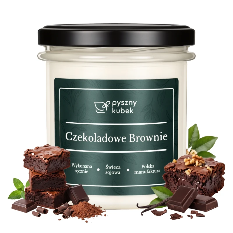Świeca sojowa Czekoladowe Brownie 330 ml