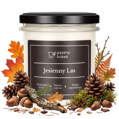 Świeca sojowa Jesienny Las 300 ml