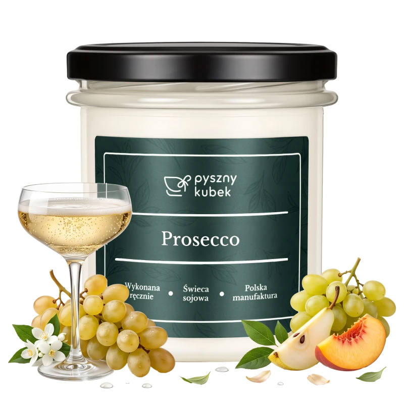 Świeca sojowa Prosecco 300 ml