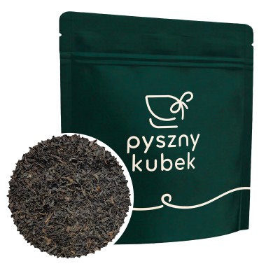 Wysublimowana czarna herbata liściasta Ceylon BOP1 najwyższej jakości w eleganckim opakowaniu