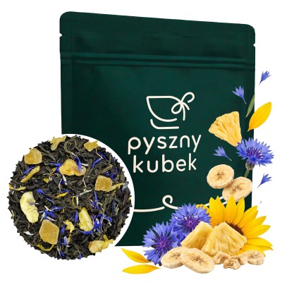 Egzotyczna czarna herbata liściasta African Queen w eleganckim opakowaniu