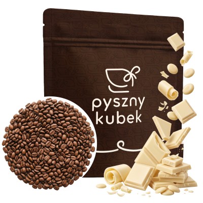 Kawa Arabica o smaku białej czekolady