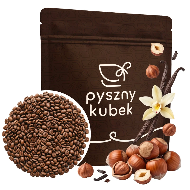 Kawa smakowa Orzech Laskowy z Wanilią sklep PysznyKubek