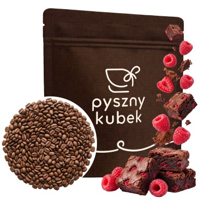 Kawa smakowa Malinowe Brownie sklep PysznyKubek