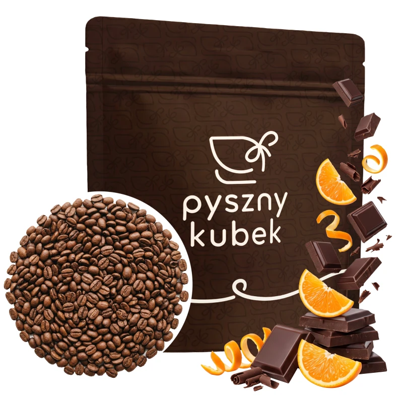 Kawa smakowa Czekolada z Pomarańczą sklep PysznyKubek