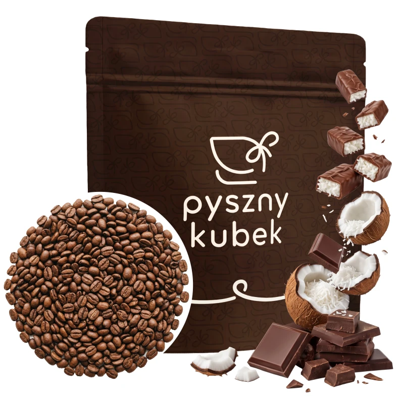 Kawa smakowa ziarnista kokos z czekoladą