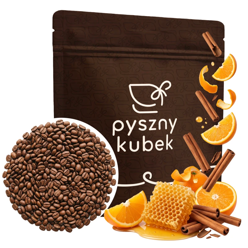 Kawa smakowa Miód Pomarańcza Cynamon sklep PysznyKubek