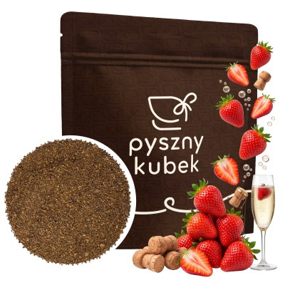 Kawa mielona smakowa Truskawki w Szampanie sklep PysznyKubek